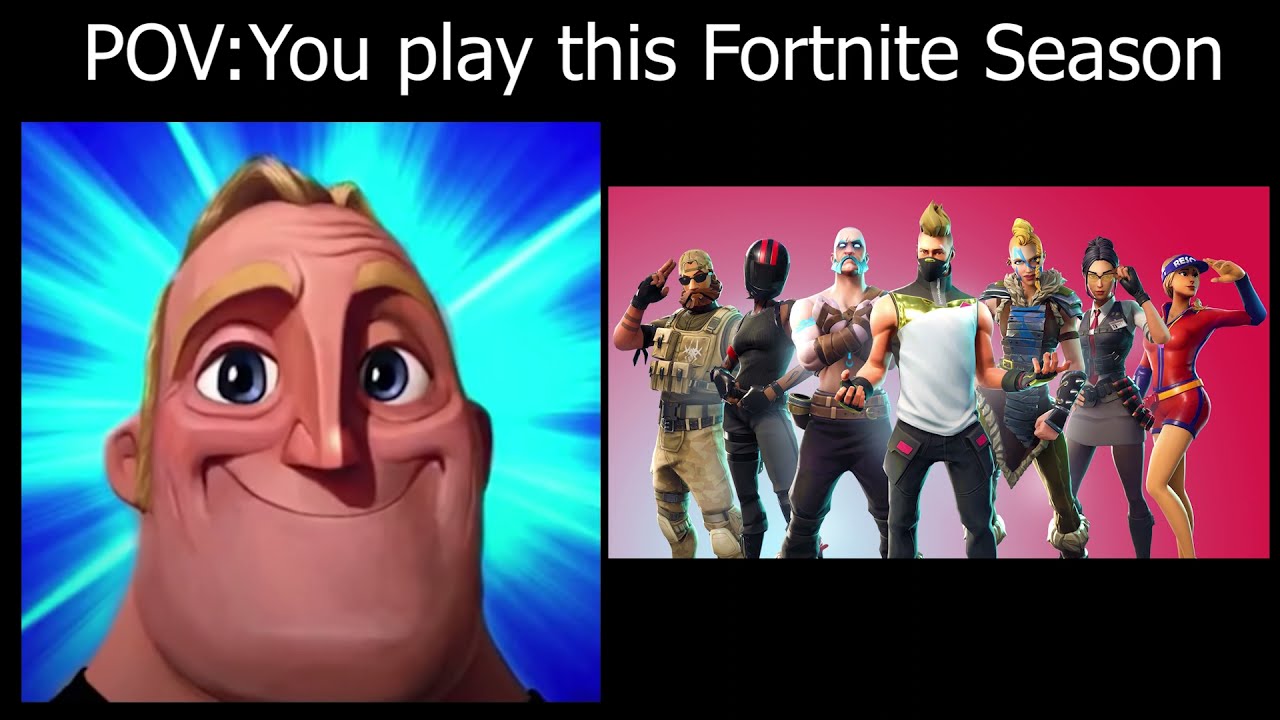 Mr Incredible Becomes Uncanny/Canny ( POV: You play this Fortnite Season..)