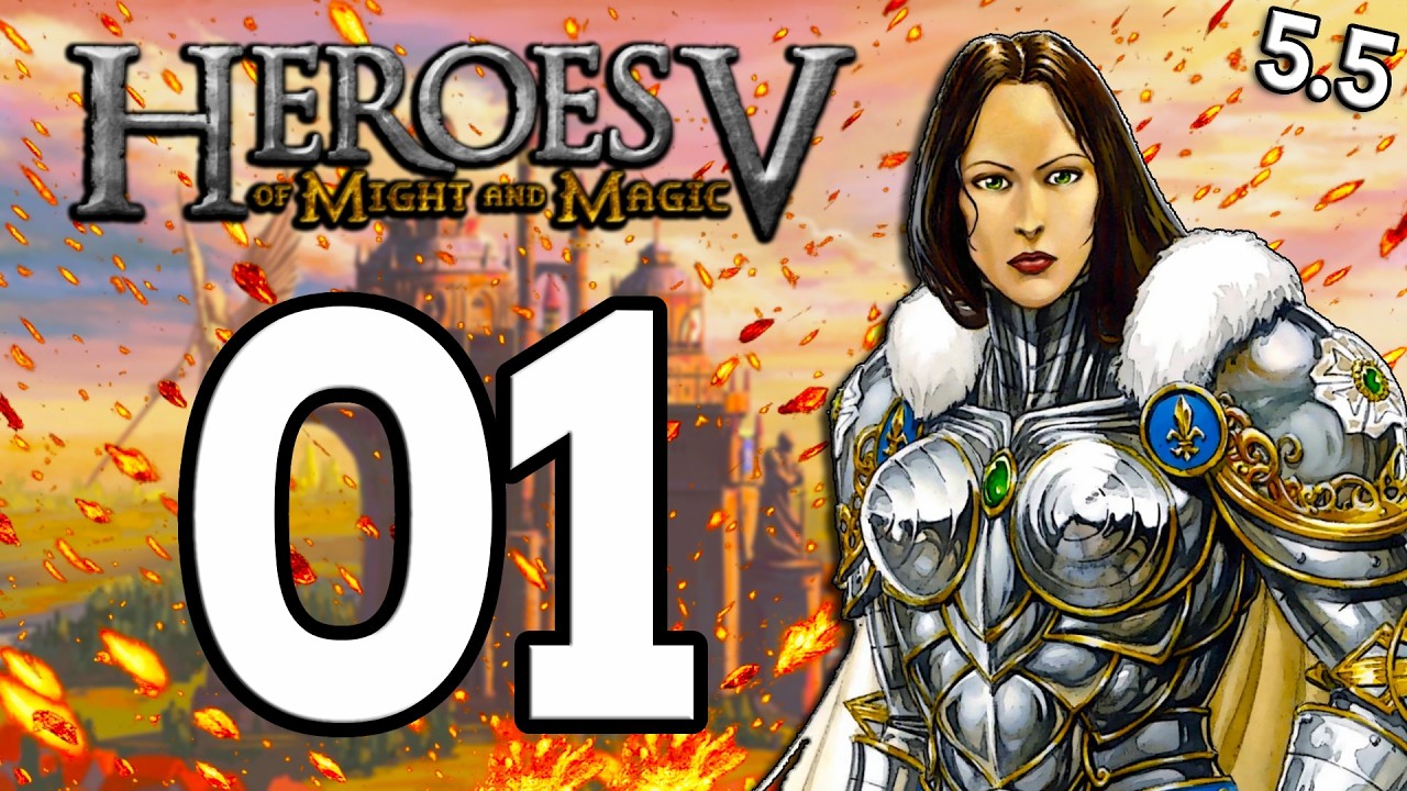 KRÁLOVNA! - Heroes of Might and Magic 5.5 Let's Play #1 (NEJTĚŽSÍ OBTÍŽNOST)