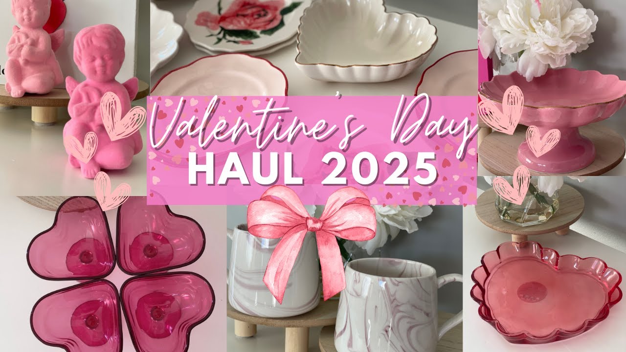 VALENTINES Day 2025 Haul 💗 NEW Must See Valentines  Decor | TARGET Valentines Day | Amazon Walmart