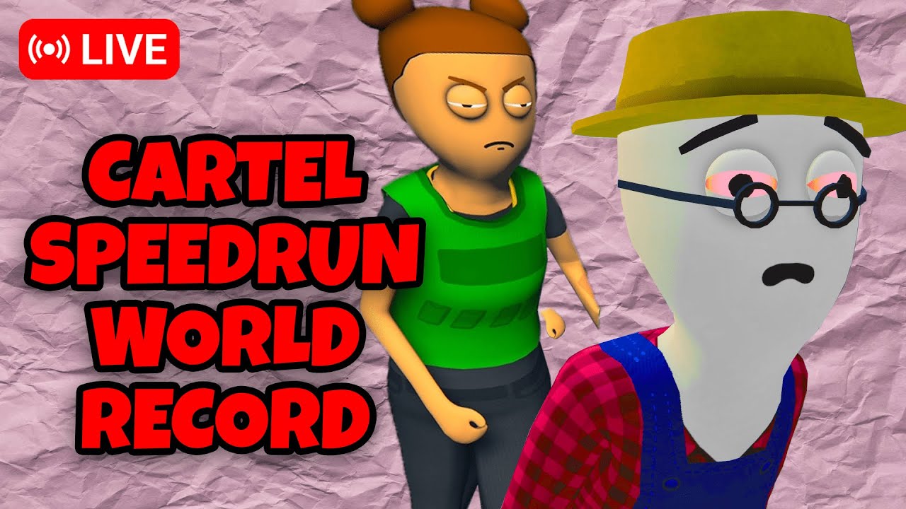 🔴WORLD RECORD SPEEDRUN (CARTEL %)🔴
