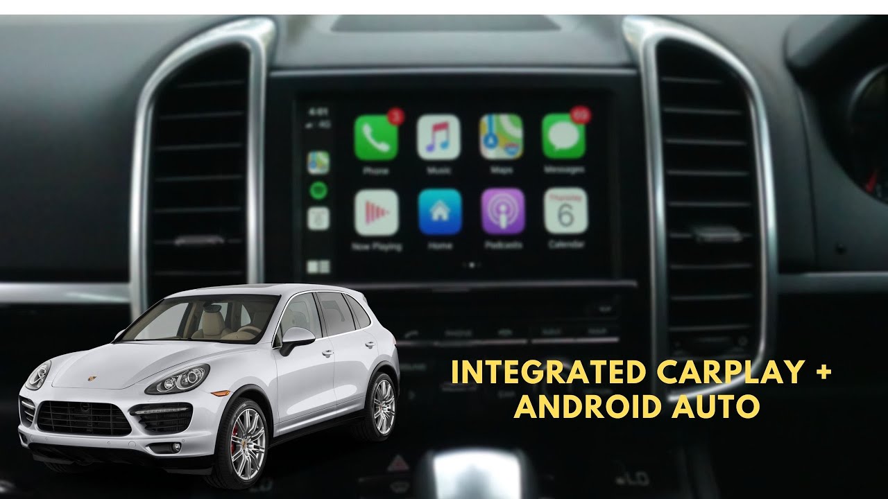 Добавление CarPlay в Porsche Cayenne (PCM 3.1)