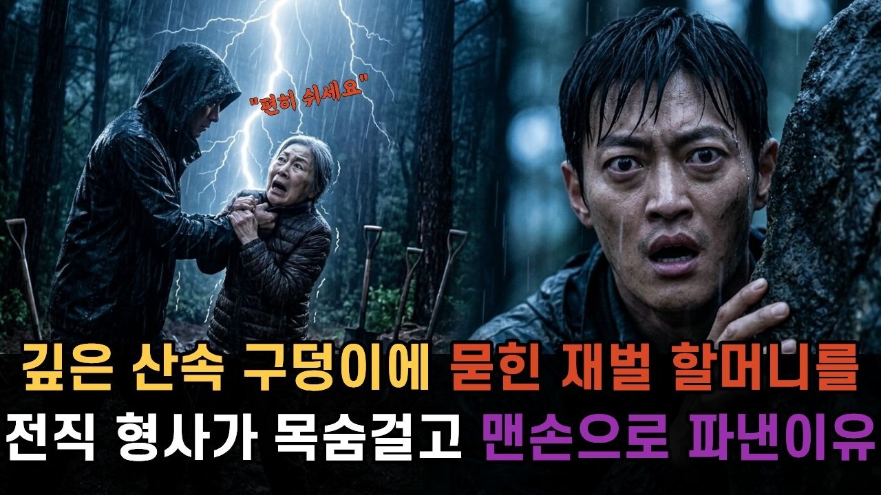 깊은 산속 구덩이에 묻힌 재벌 할머니를 전직 형사가 목숨걸고 맨손으로 파낸 이유!#감동사연 #사연라디오 #오디오북 #시니어이야기