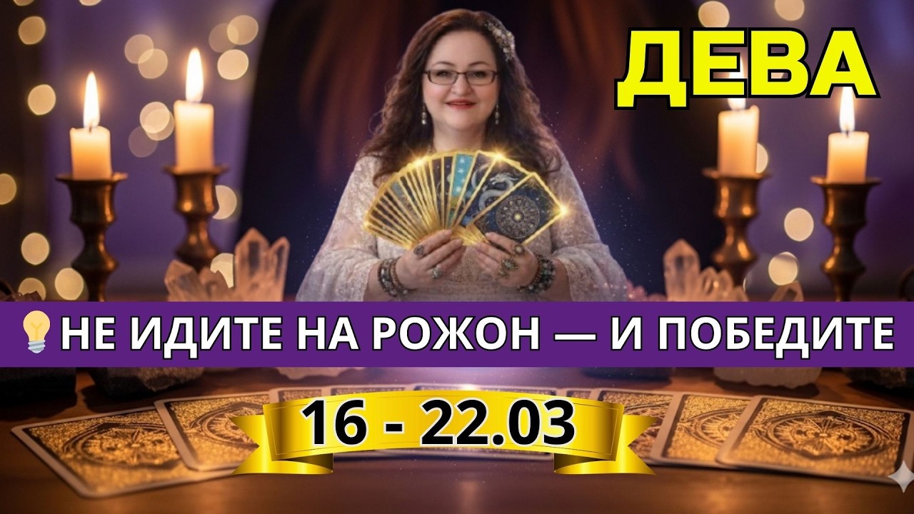 ♍ ДЕВА Ваше время пришло — неделя судьбоносных решений и тайных радостей 🏅