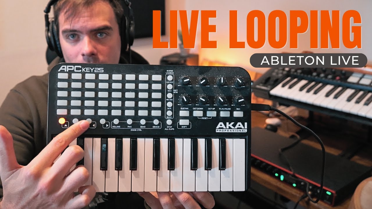 Cómo Hacer Live Looping con AKAI APC Key 25 y Ableton Live 🎛️ (ESPAÑOL)