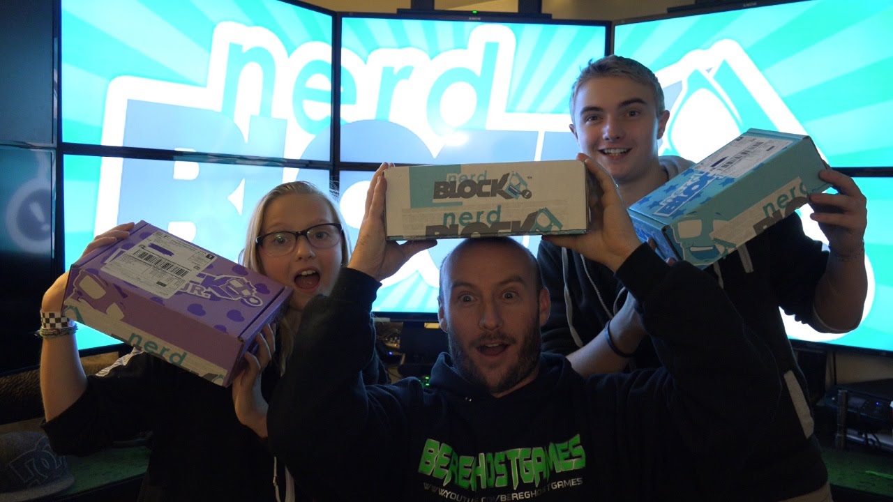 Nerdblock #1 November 2014 Classic & Jr Boys/Girls