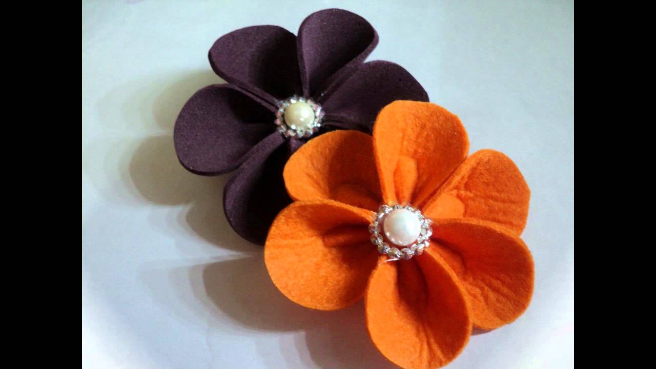 Handmade Felt Flowers - 2 | MyInDulzens