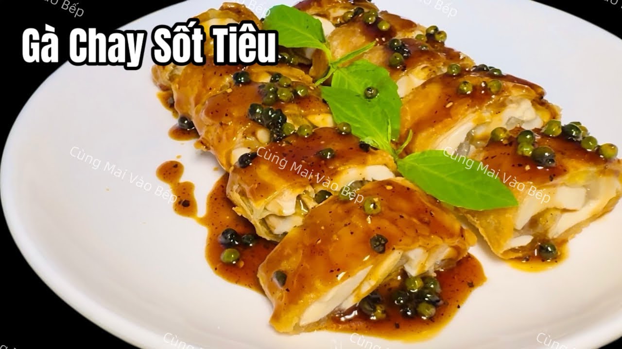 Gà Chay Sốt Tiêu. Dễ Làm Mà Ngon Nè #326