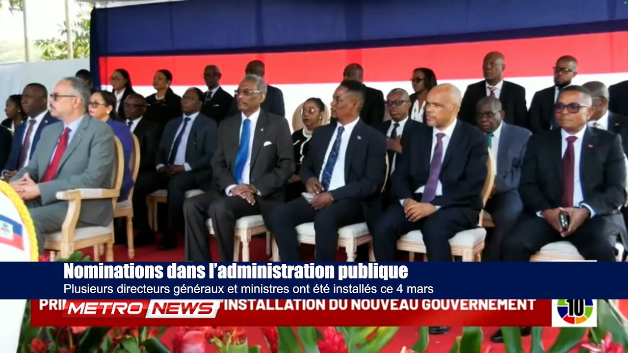 Plusieurs directeurs généraux désignés lors du Conseil des ministres du 2 mars