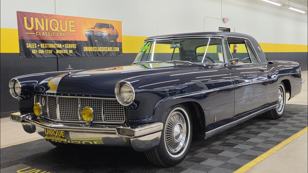 Lincoln Mk II Capri Hardtop Coupe 1956 года выпуска | Продается за 49 900 долларов.