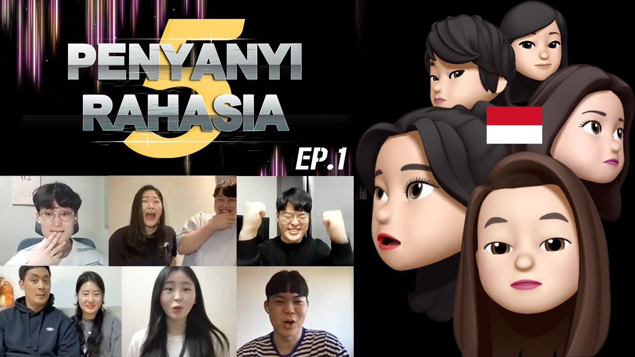 EP.1 [Indonesian cover] Siapakah orang korea di antara mereka?