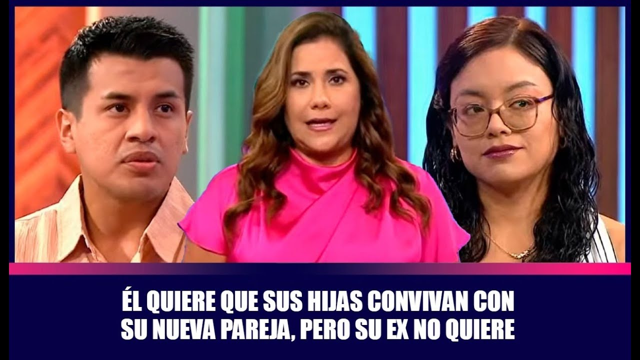 Él quiere que sus hijas convivan con su nueva pareja, pero su ex no quiere