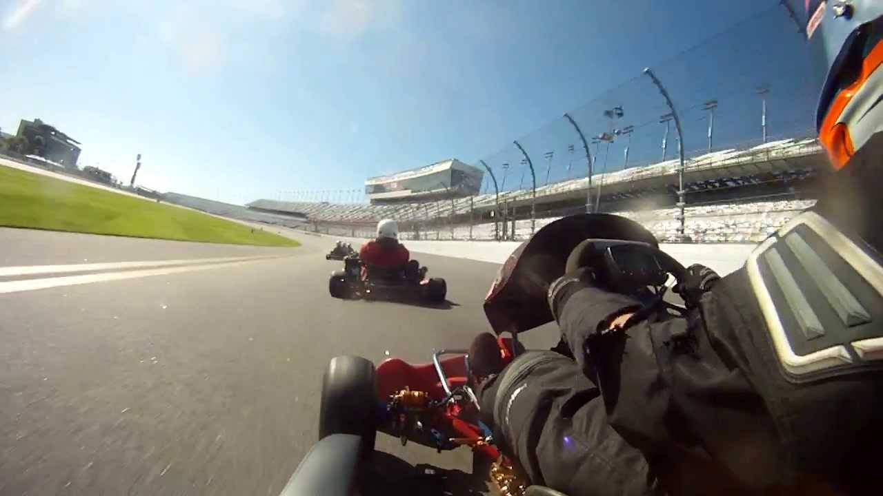 On-Board WKA Daytona - Stock Honda CR125 Kart Race