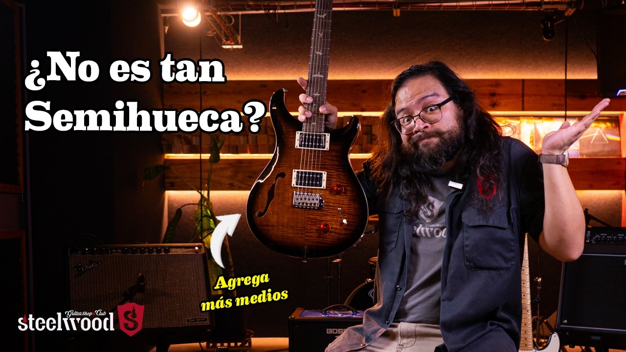 ¡Adiós a las guitarras de cuerpo sólido! | PRS SE Custom 22 Semi-Hollow