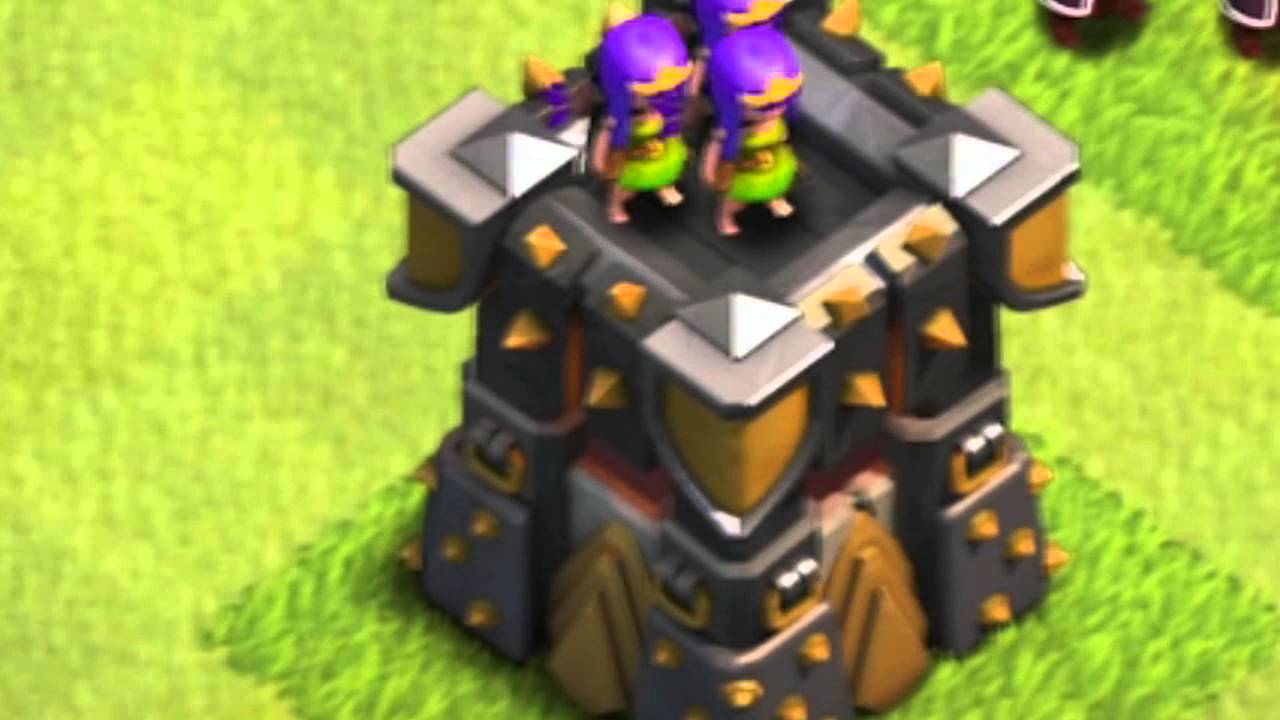 Clash of clans - barbarian level 7 & Archer level 7 upgrades.