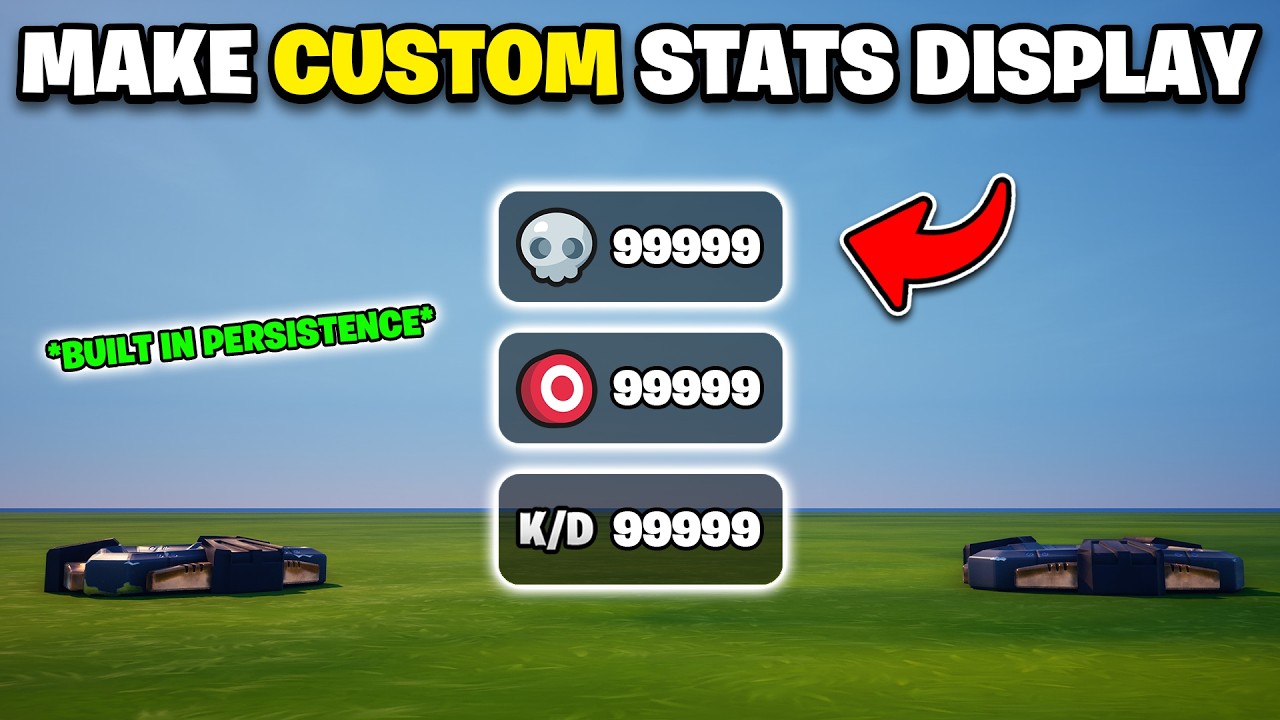 Make CUSTOM Stats Display | 2025 NEW | (UEFN & Verse UMG Tutorial)