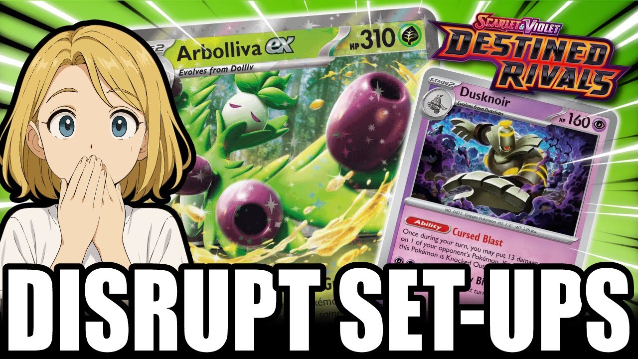 DISRUPT You Opponent's SET-UP With Arboliva ex - Destined Rivals | 2025 Standard Format