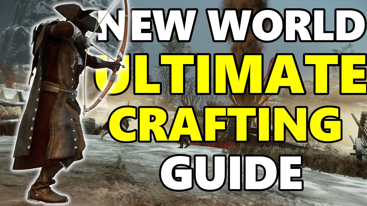 NEW WORLD MMO - ULTIMATE Crafting Guide - Everything You Need To Know!