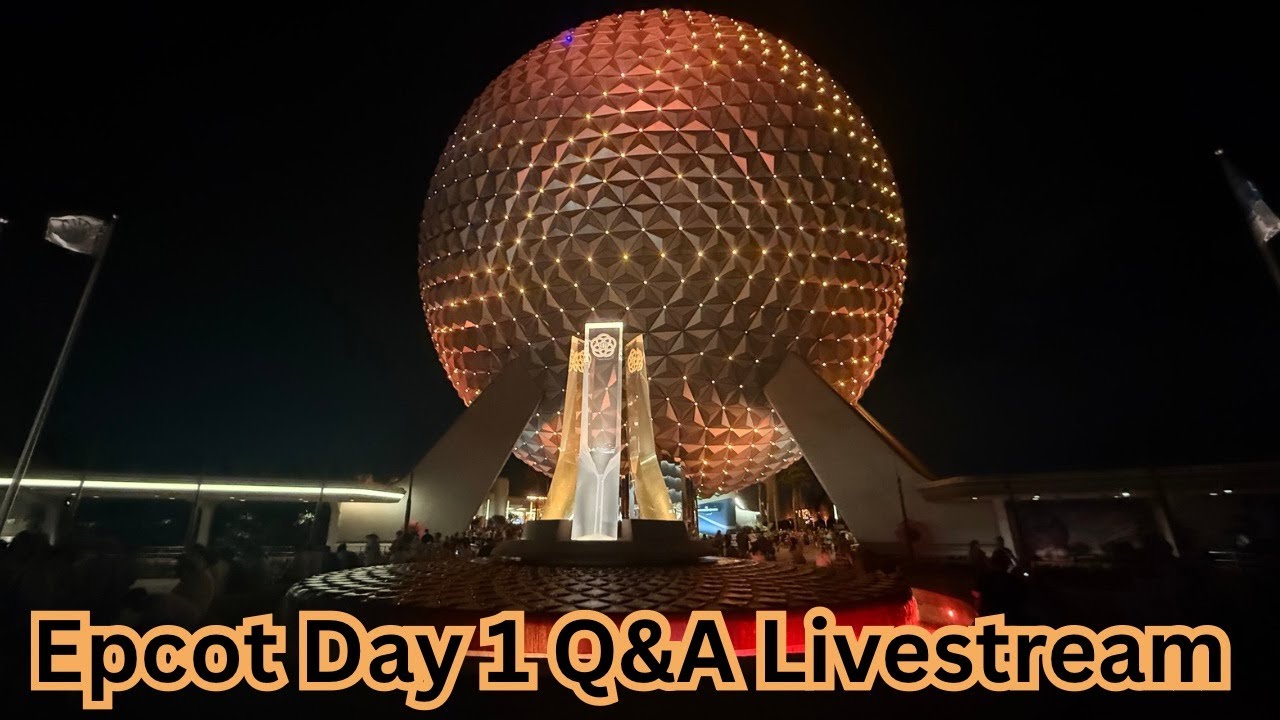 Epcot Day 1 World Celebration Q&A Livestream