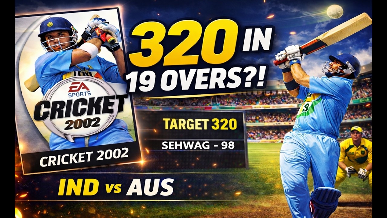 I Chased 320 in 19 Overs vs Australia | Unreal ODI Run Chase
