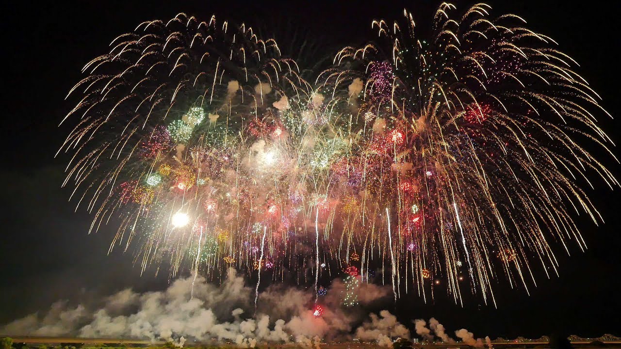 【左岸】2018長岡花火 今年も良かった！ピカイチ花火　　　The fireworks event most famous in Japan