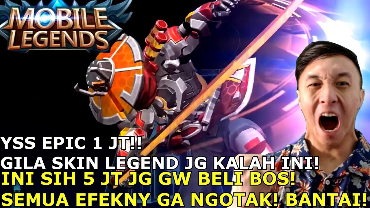 SKIN EPIC YSS! HARGA 1 JT KUALITAS 5 JT GILAA! INI KEREN BANGET WOY!! BANTAI!