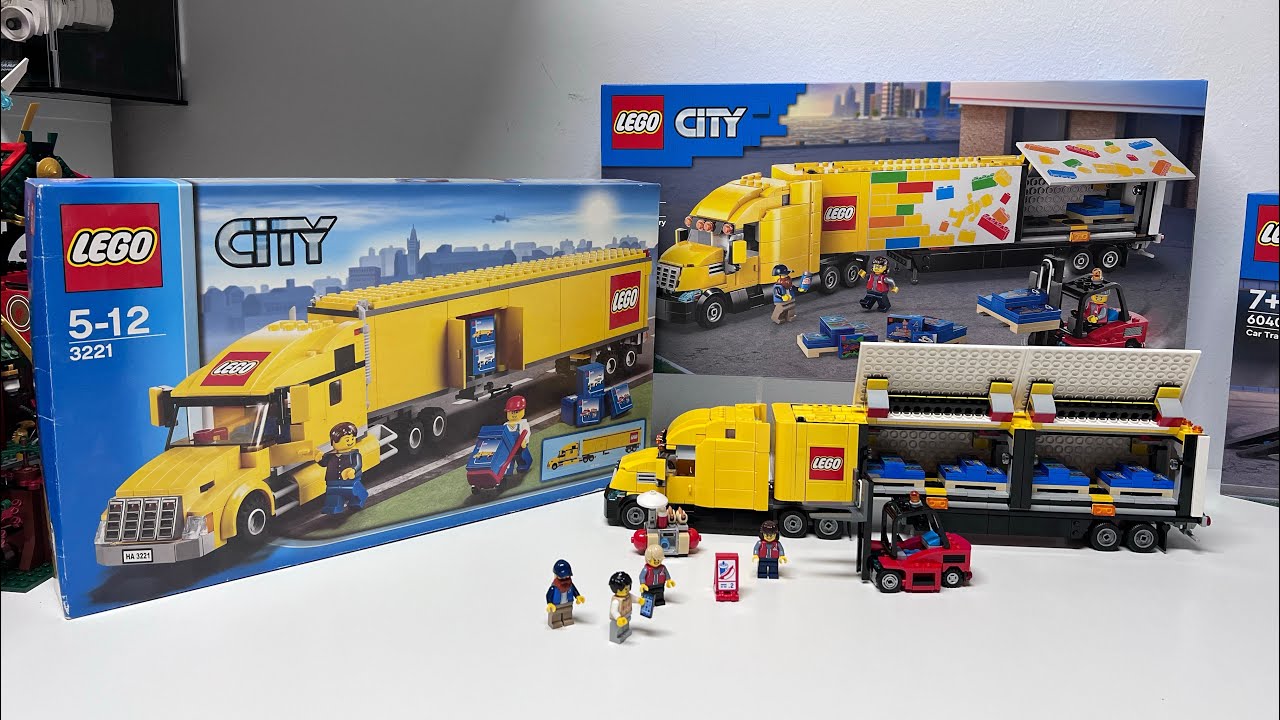 Lego City (60440) Sarı Dağıtım Kamyonu (inceleme) Lego TIR Lego Truck
