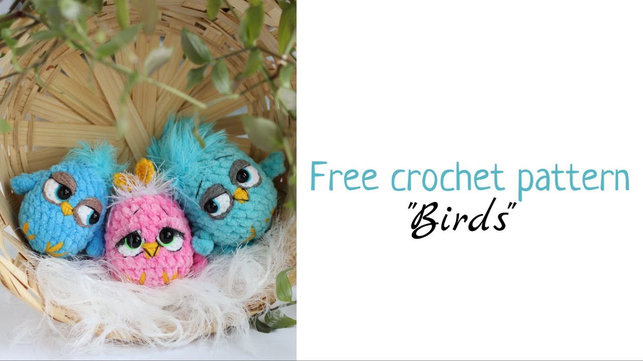 Birds FREE pattern