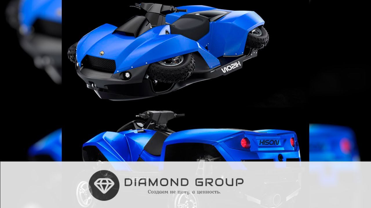 Квадроцикл гидроцикл амфибия Hison Croski J5 by Diamond Group