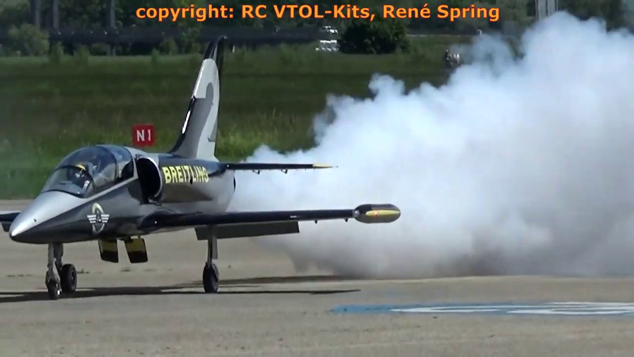 Giant RC Albatros L-39 Turbine Jet, Model Airplane, Plane, Modell Flugzeug, Heli Weekend Grenchen