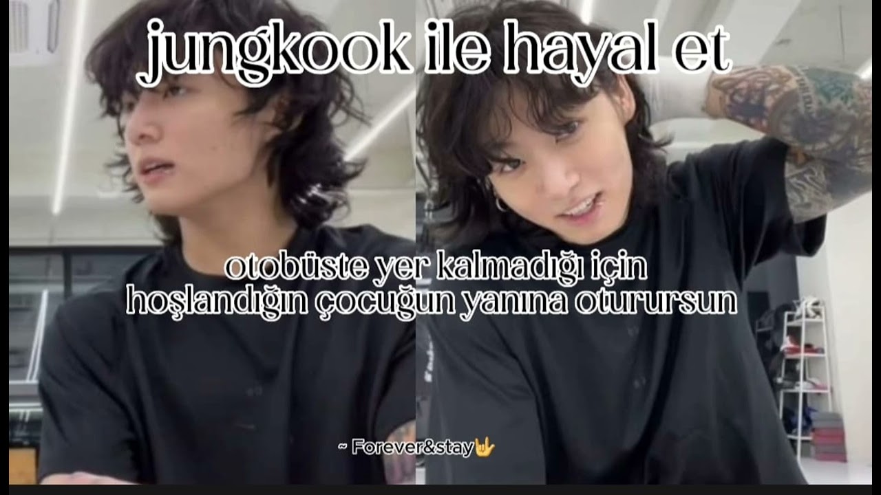 Jungkook ile hayal et Otobüste yer kalmadığı için hoşlandığın çocuğun yanına oturursun (TB) #keşfet
