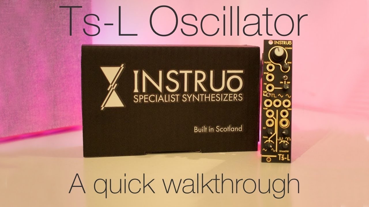 Instruo TsL - overview and short sound demo