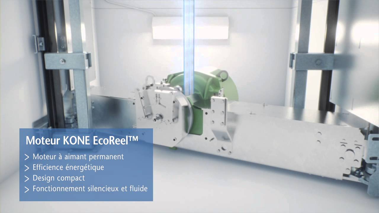 Ascenseur KONE NanoSpace : confort, sécurité et fiabilité