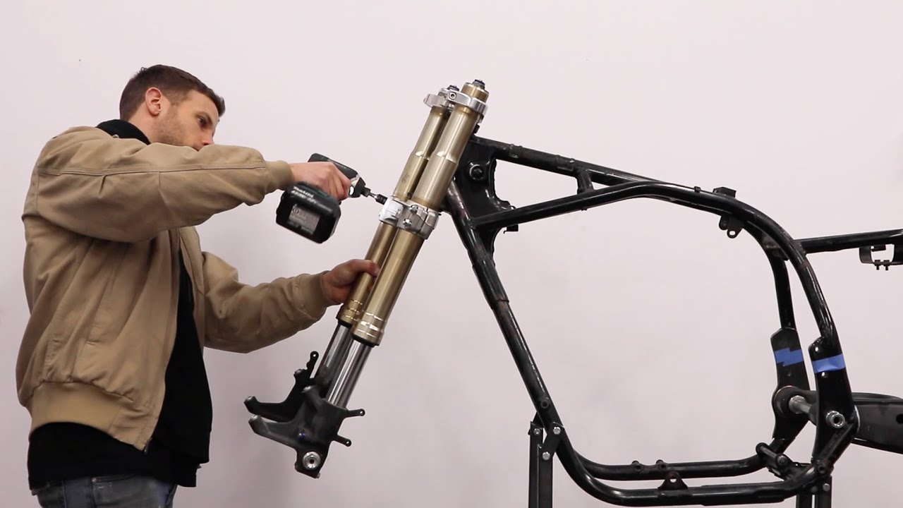 GSXR Fork Conversion - Suzuki GS750 (комплект Cognitive Moto)