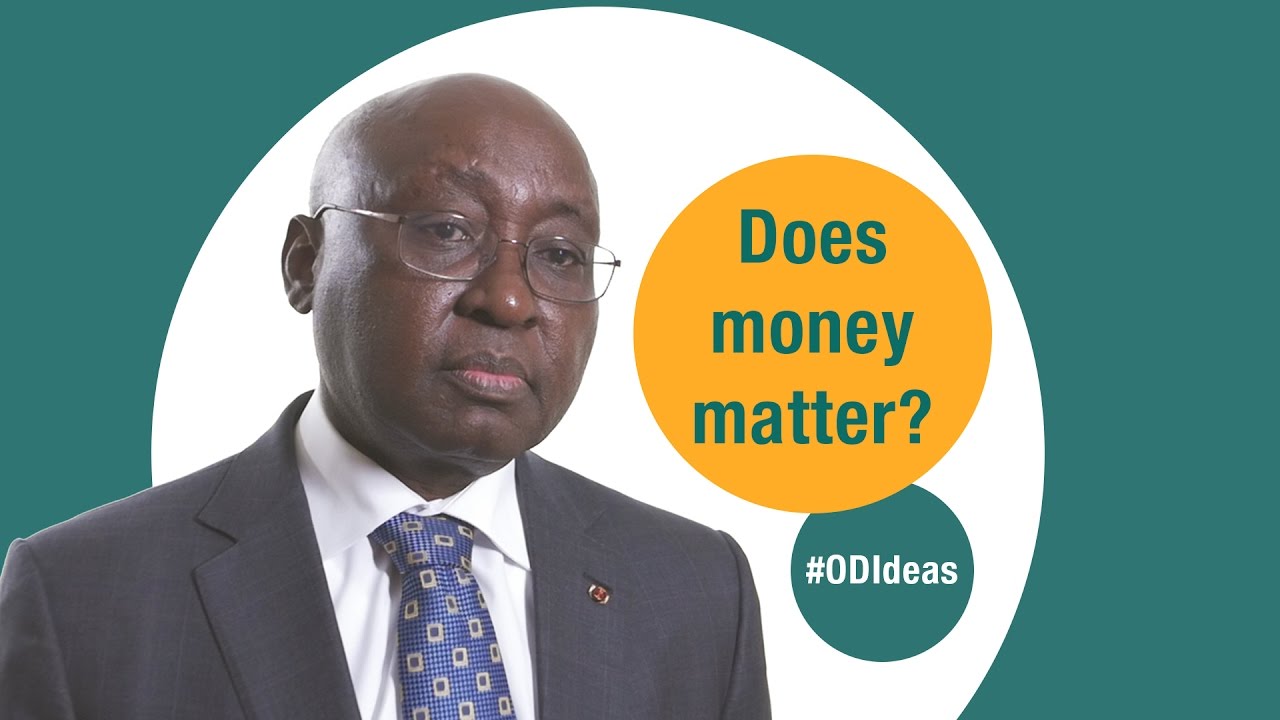 Does money matter? #ODIdeas with top economist Donald Kaberuka