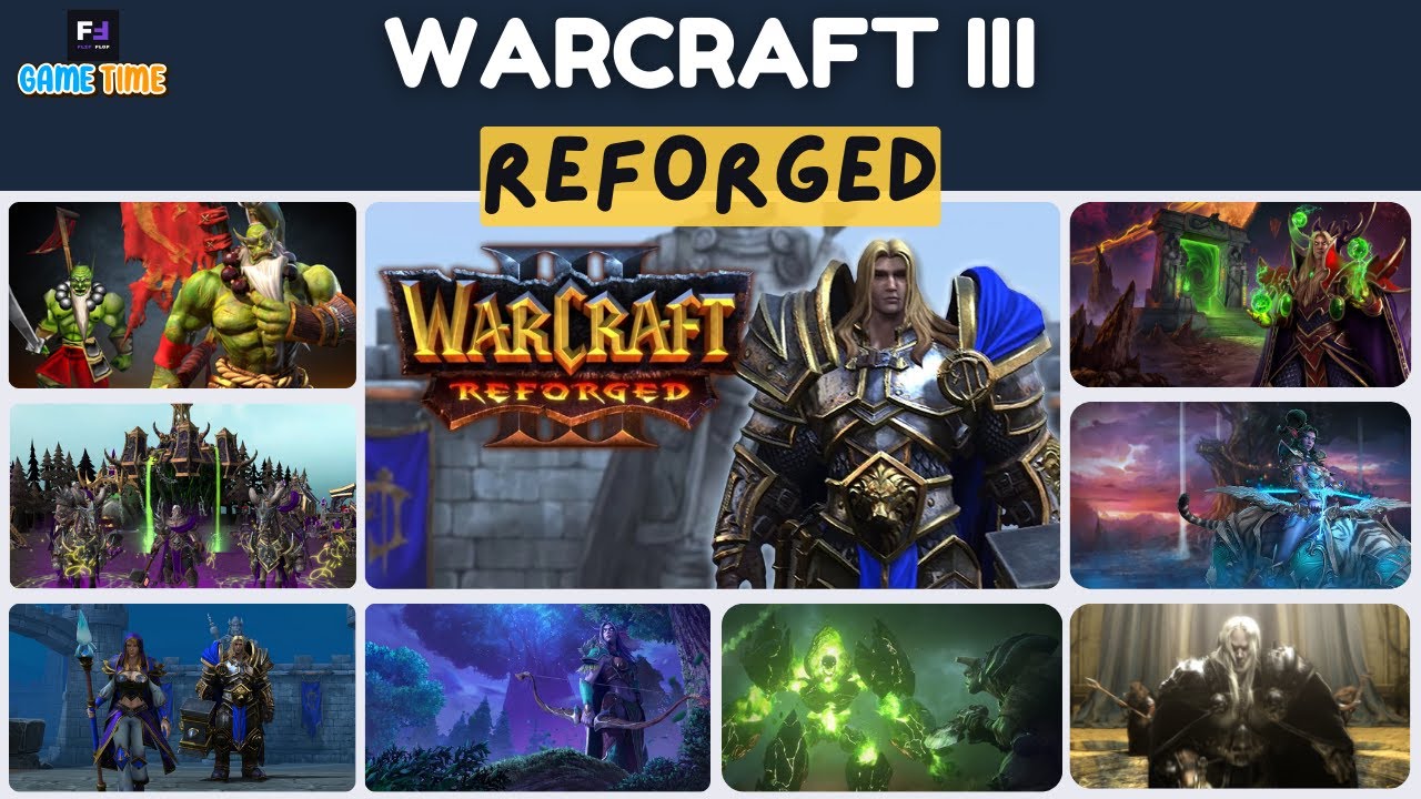 Warcraft III Reforged Horde Campaign Part 1 &ndash; Missions 1 to 5 Full Playthrough