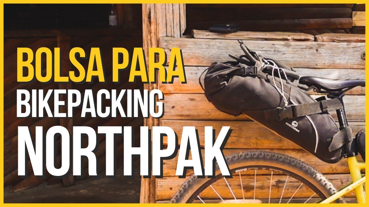 Bolsa de Selim para Bikepacking Northpak (Marca Nacional) - Dicas de Cicloturismo