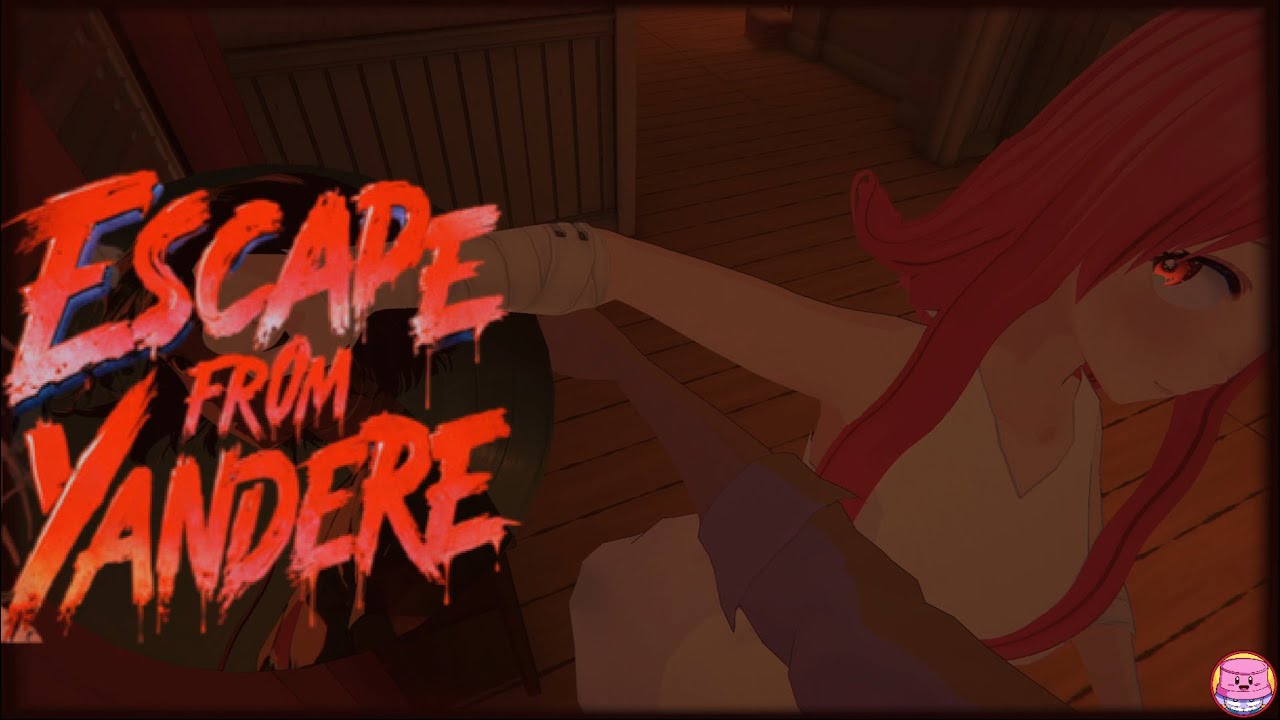 ESCAPE FROM YANDERE - THIS WOMAN IS BEATIN ME UP FOR NOTHIN!
