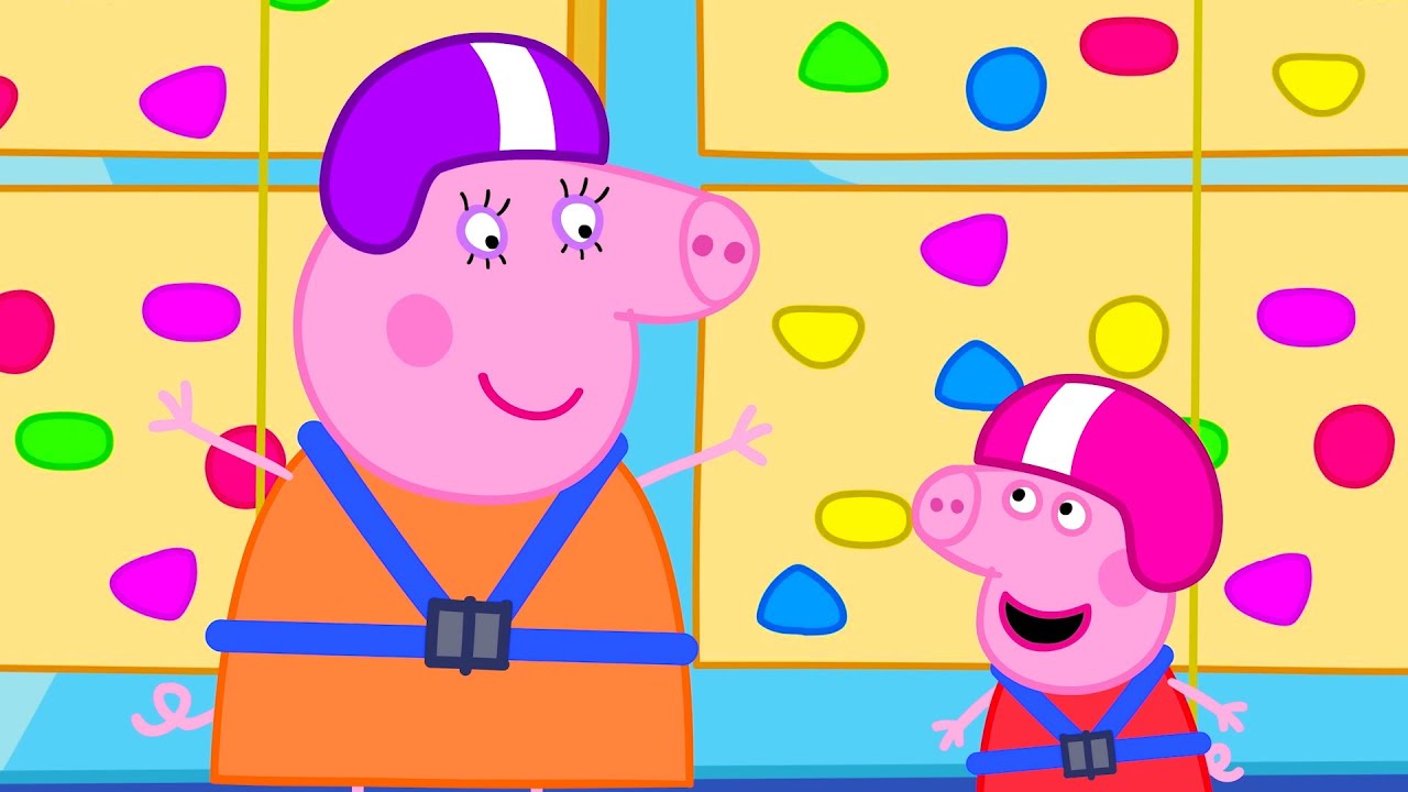 Peppa and Mummy Pig’s Rock Climbing Race 🧗‍♀️ | Peppa Pig Tales