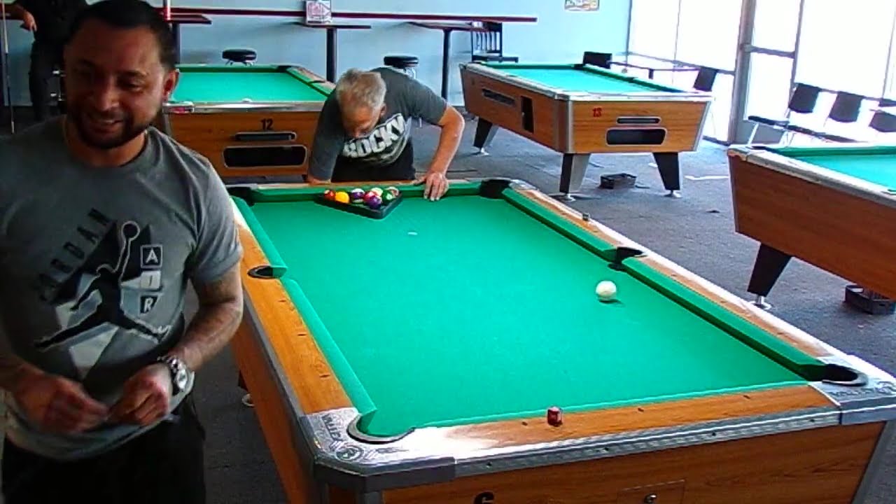 996 APA 8 Ball Singles Board  Rob 6 vs Johnny  6   Rack M    3/7/26