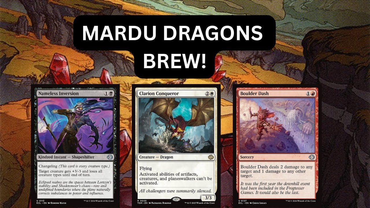MARDU DRAGONS BREW IN NEW STANDARD!!