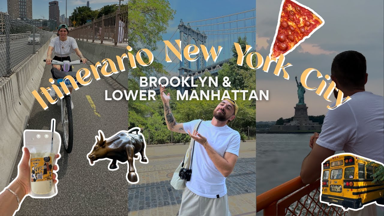 Itinerario New York City Vlog | Brooklyn, Dumbo, Downtown & Statua della Libertà