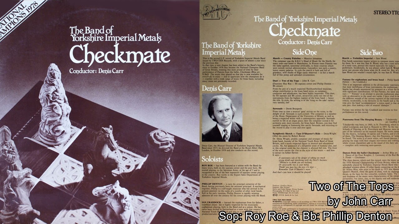 Two of the Tops (John Carr) Yorkshire Imperial (LP: Checkmate)