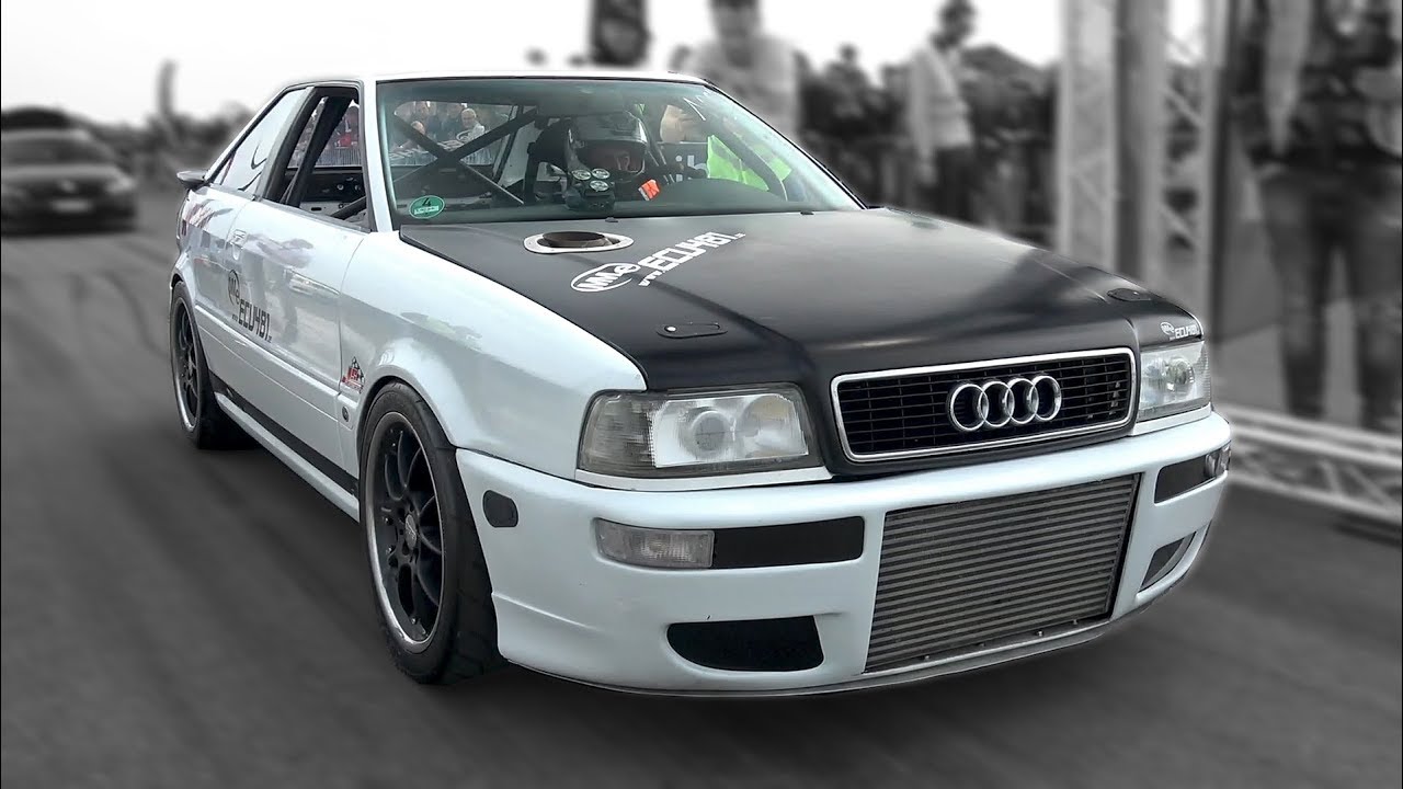 1350HP Audi S2 R30 Turbo Coupe w/ HOOD EXHAUST! INSANE LAUNCH CONTROLS!