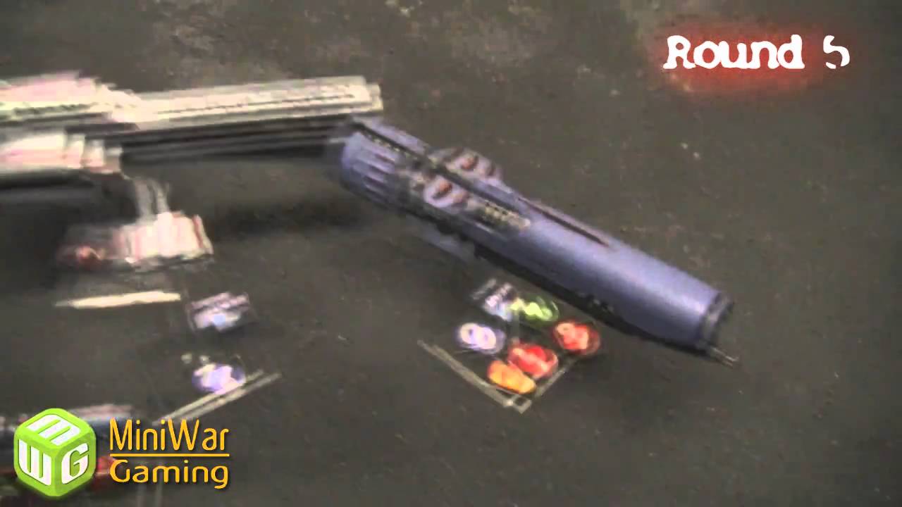 Firestorm Armada BATREP Sorylian VS Dindrenzi Part 2/2