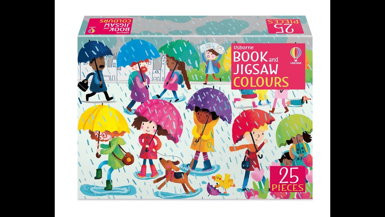 Usborne Book and Jigsaw Colours