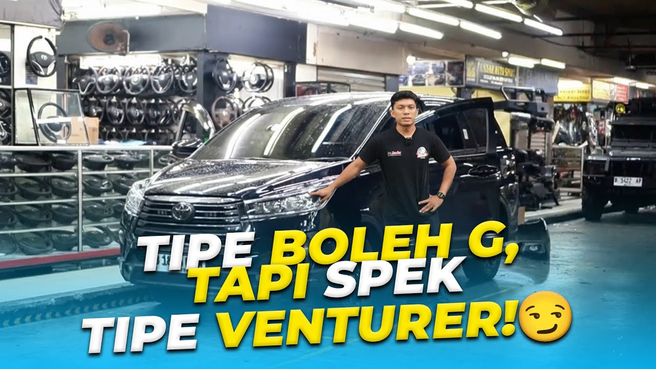 PASANG AKSESORIS VENTURER BUAT DI INNOVA REBORN TIPE G, GIMANA HASILNYA?! 😳 #innovareborn 