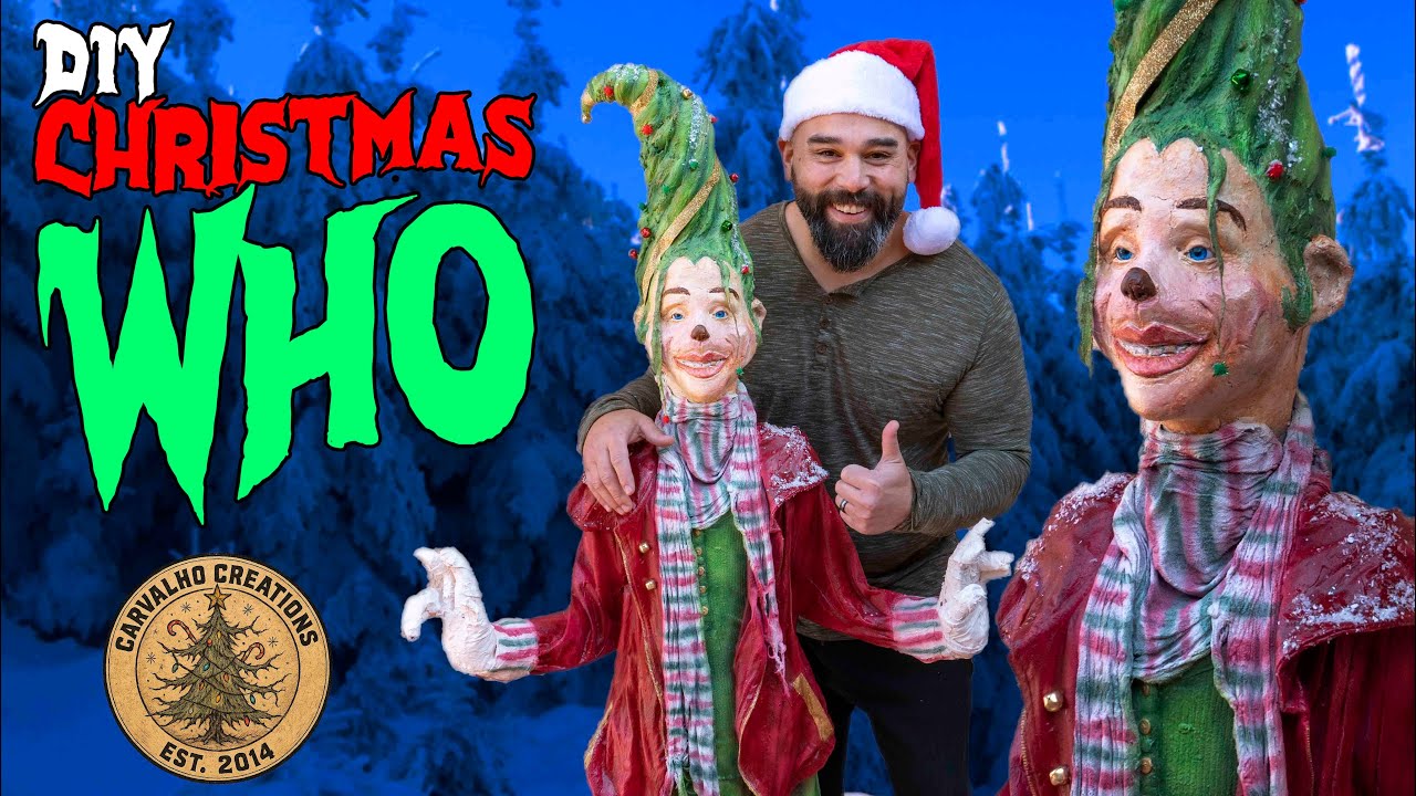Уличный рождественский реквизит своими руками! 🎄 Постройте Whoville WHO из Monster Mud | Простое ...