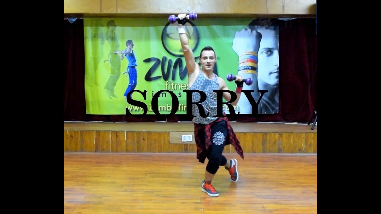 Justin Bieber Ft. J Balvin - Sorry (Latino Remix) - Zumba Toning by Claudiu Gutu