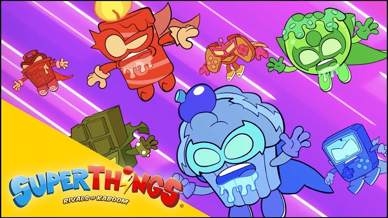 ODCINEK SUPERTHINGS MUTANT BATTLE⚡ Wielki plan Color Change'a | Serial rysunkowy dla dzieci