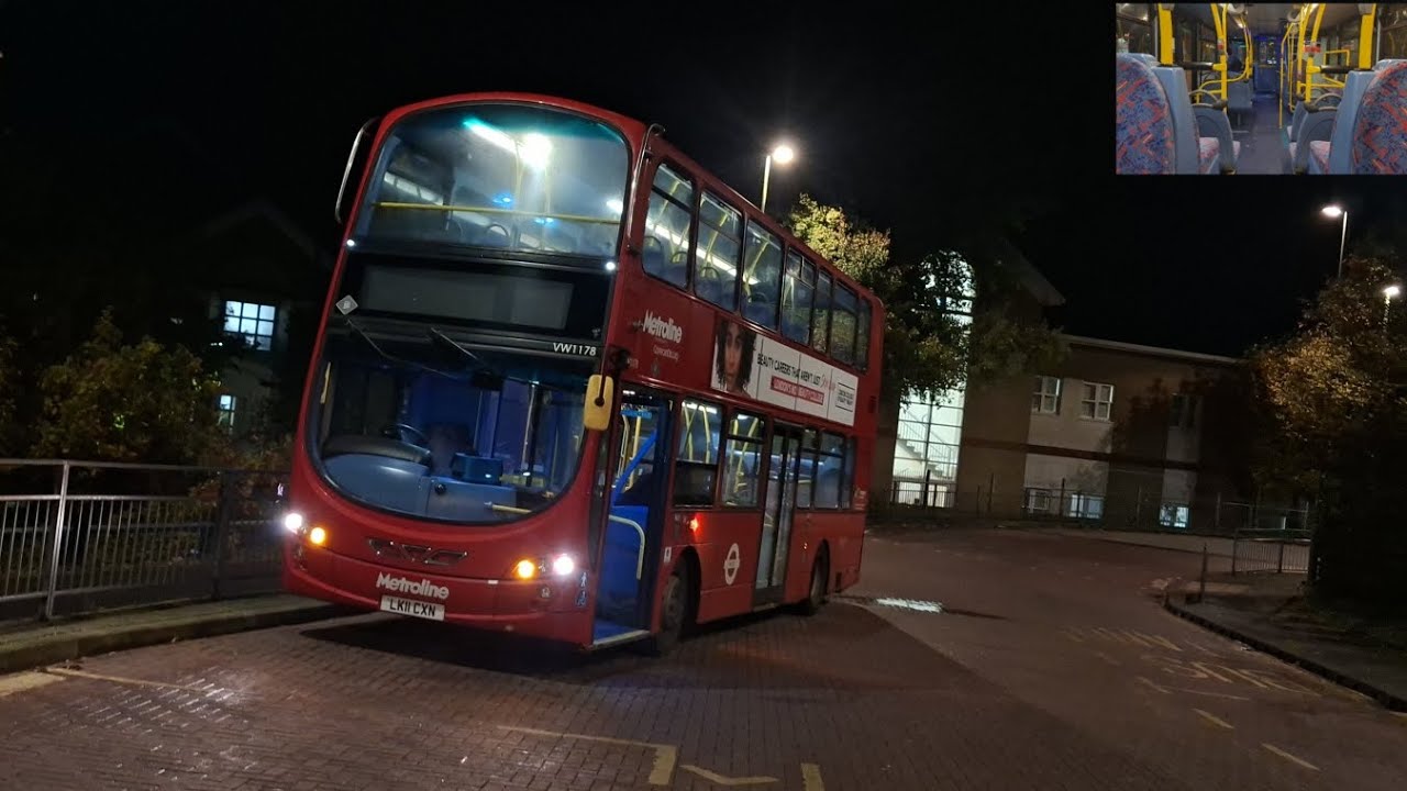 *Halloween Special* Metroline/Volvo B9TL Wright Gemini 2/€6 (LK11 CXN)